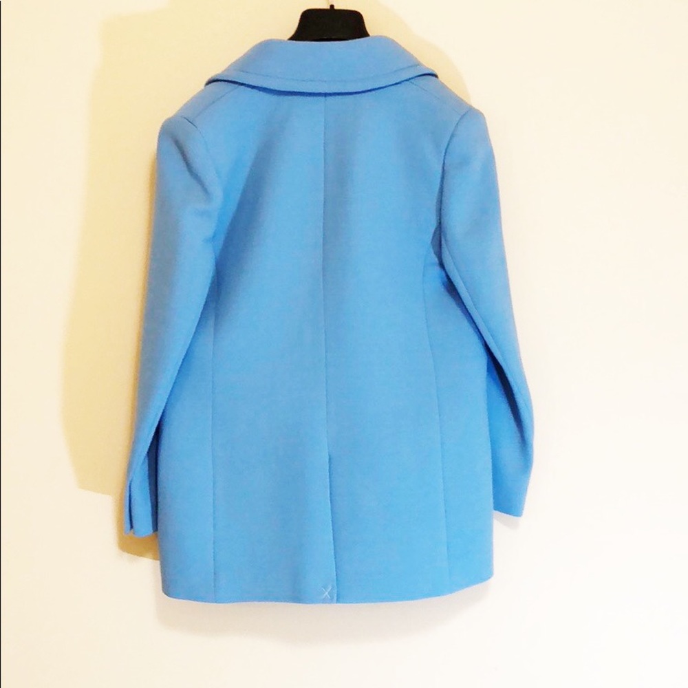 J Crew Double Breasted Coat Wool Coat F3915 - Picture 3 of 5